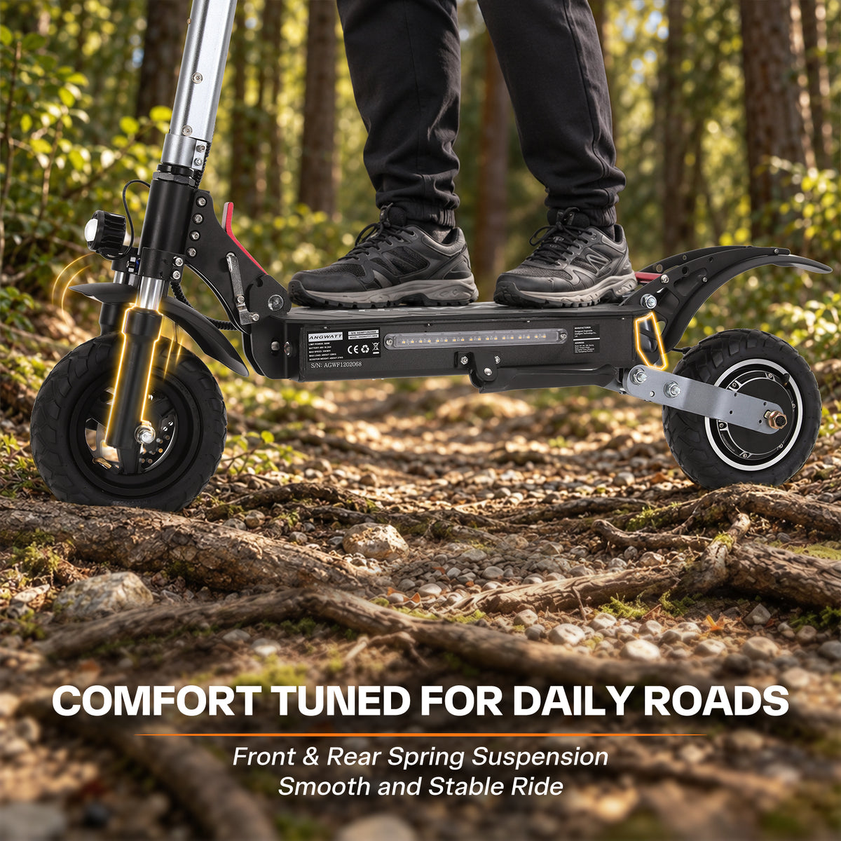 ANGWATT F1 NEW 2026 Foldable Electric Scooter