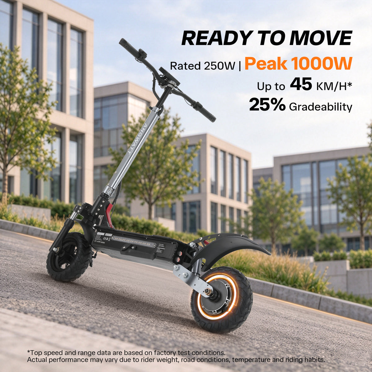 ANGWATT F1 NEW 2026 Foldable Electric Scooter