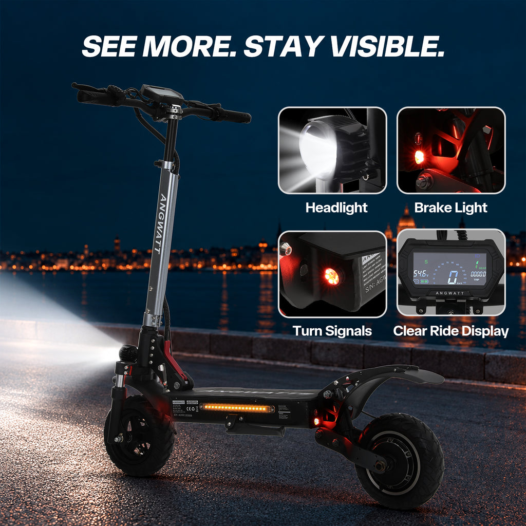 ANGWATT F1 NEW 2026 Foldable Electric Scooter