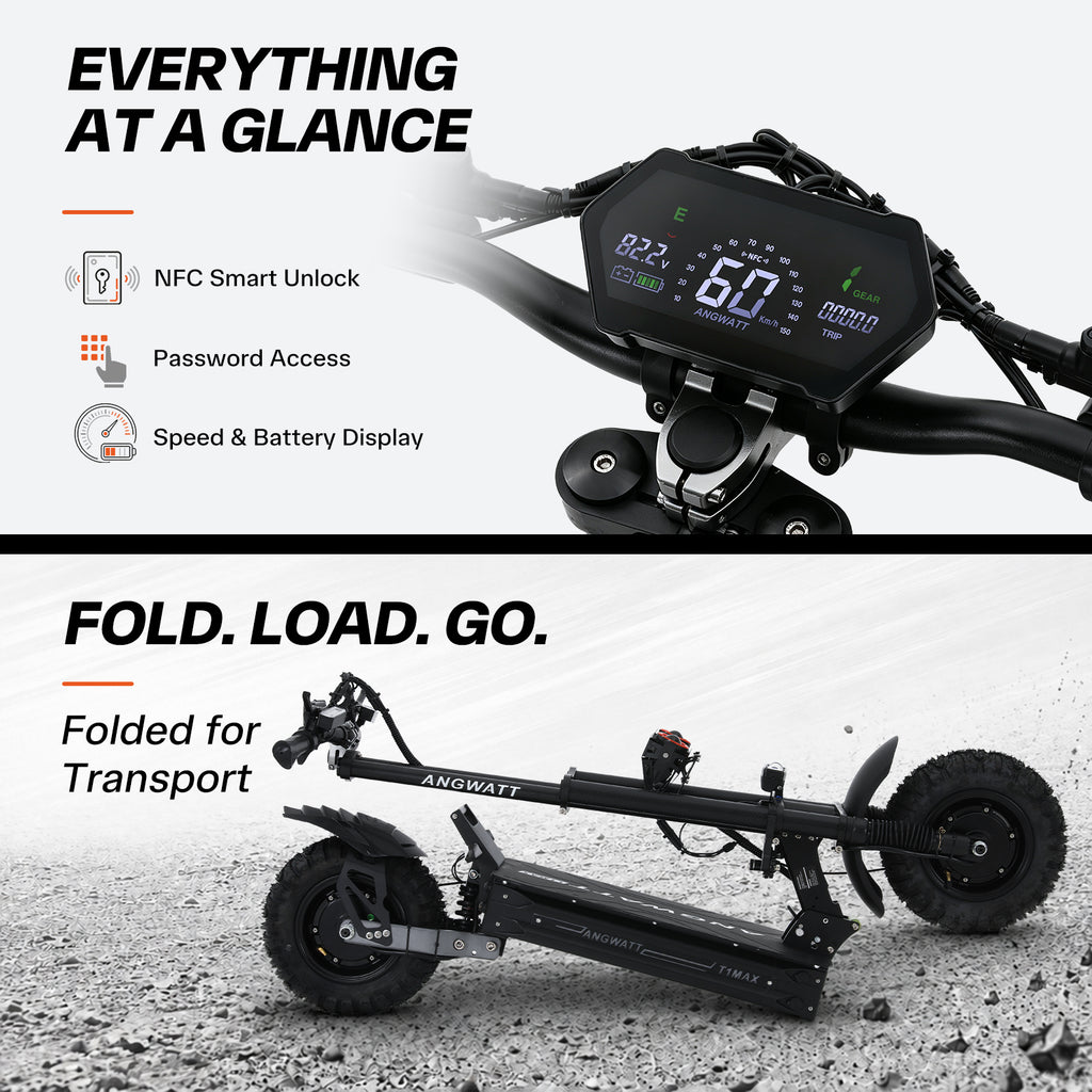 ANGWATT T1 MAX Electric Scooter