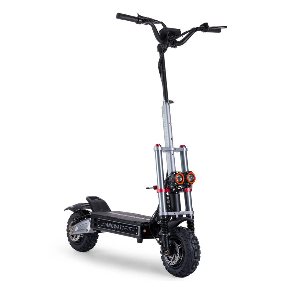 ANGWATT T1 3.0 Off-Road Electric Scooter 60V 6000W (2*3000W) Dual Motor 11inch Steering Damper, 80-105km Mileage 200kg Max Load