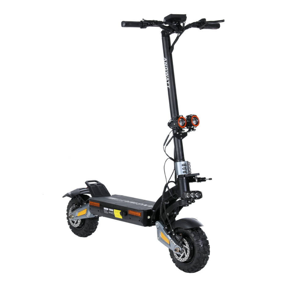 ANGWATT X1 MAX Electric Scooter 72V 28.6Ah 8000W (2*4000W) Dual Motor Top Speed 25KM/H 11inch Tubeless Tires, Steering Damper 85-115km Mileage 200kg Max Load
