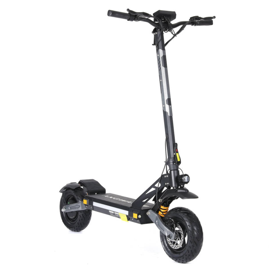 ANGWATT CS1 Electric Scooter 48V 21.3Ah 1000W Motor Recommended Top Speed 25KM/H 11-Inch Tubeless Tire Electric Scooter 65-85KM Mileage