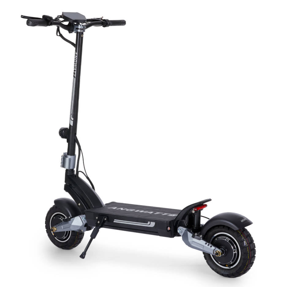 ANGWATT X1 2.0 Electric Scooter 60V 22.5Ah 3600W (2*1800W) Dual Motor 10-Inch Tubeless Tire, 65-85KM Mileage 200kg Max Load