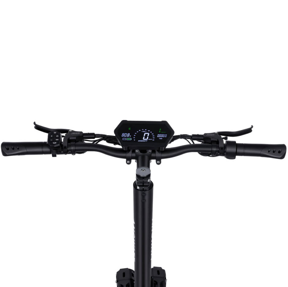 ANGWATT X1 MAX Electric Scooter 72V 28.6Ah 8000W (2*4000W) Dual Motor Top Speed 25KM/H 11inch Tubeless Tires, Steering Damper 85-115km Mileage 200kg Max Load