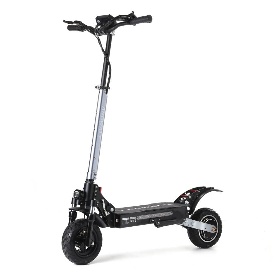 ANGWATT F1 NEW 2026 Electric Scooter 48V 18.2Ah 1000W 10inch Tubeless Tires 50-70Km Max Range 120KG MAX Load 45-50Km/h Max Speed