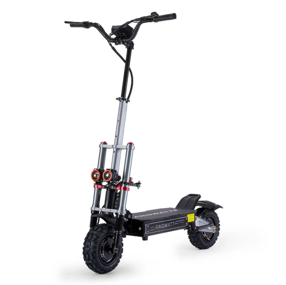 ANGWATT T1 3.0 Off-Road Electric Scooter 60V 6000W (2*3000W) Dual Motor 11inch Steering Damper, 80-105km Mileage 200kg Max Load