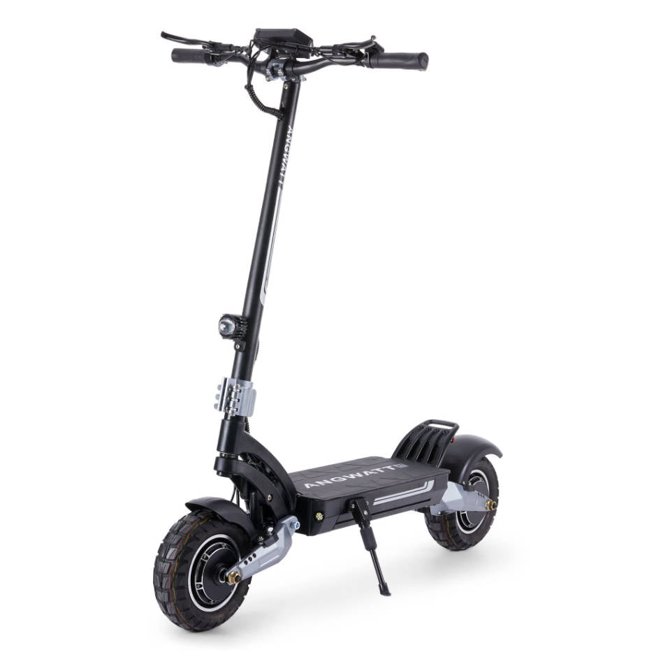 ANGWATT X1 2.0 Electric Scooter 60V 22.5Ah 3600W (2*1800W) Dual Motor 10-Inch Tubeless Tire, 65-85KM Mileage 200kg Max Load