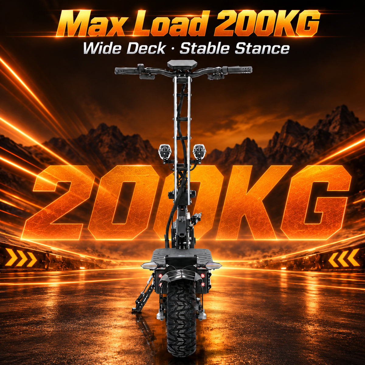 ANGWATT F1 MAX Off Road Electric Scooter