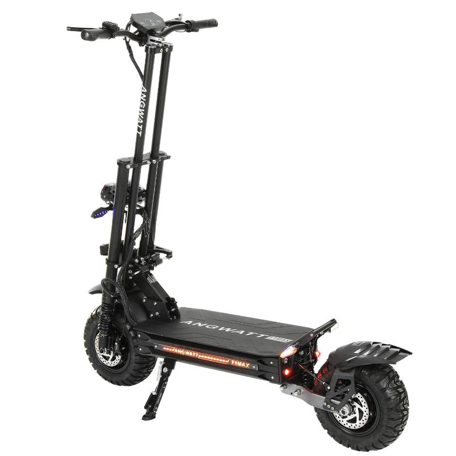 ANGWATT T1 MAX Electric Scooter 72V 31.2Ah 10000W (2*5000W) Dual Motors 13inch Tubeless Tires, 90-130km Mileage 200kg Max Load
