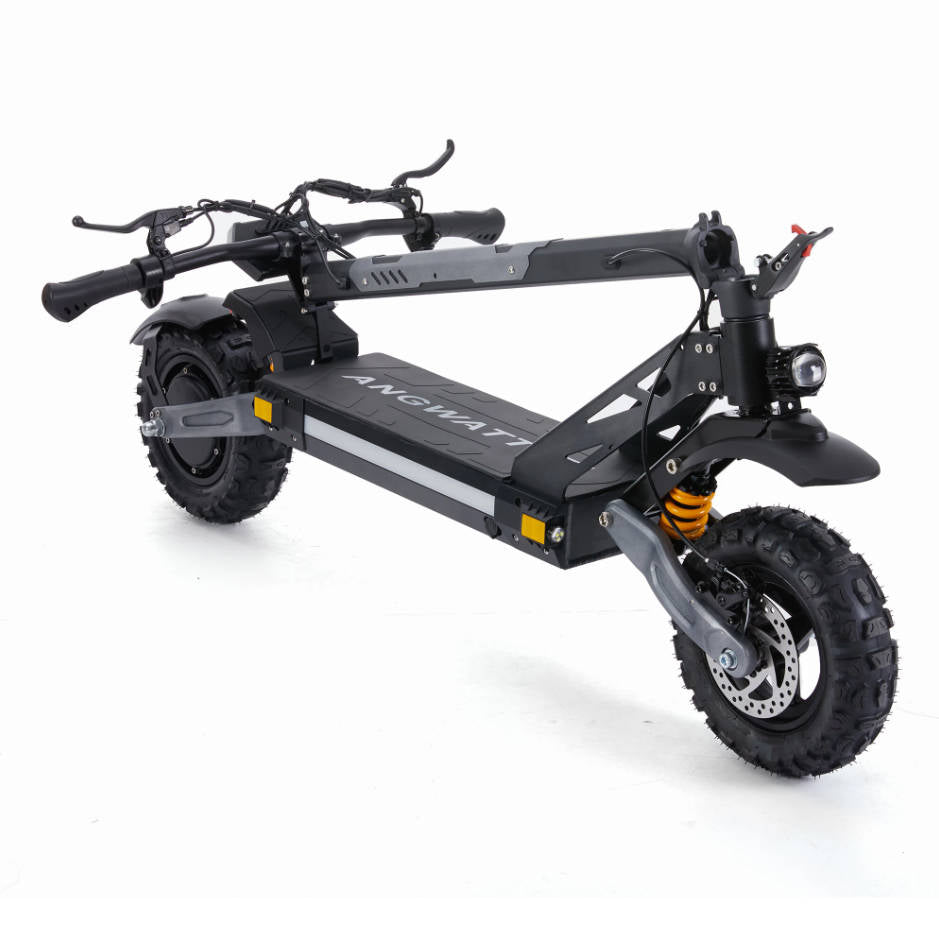 ANGWATT CS1 Pro Electric Scooter 52V 22.5Ah 1500W Motor 11-Inch Tubeless Tire Electric Scooter 65-85KM Mileage 120kg Max Load