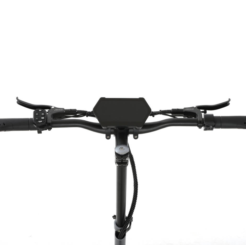 ANGWATT C1 2.0 Electric Scooter 52V 23.4Ah 2400W (2*1200W) Dual Motor 10 inch Tubeless Tires 65-85Km Max Mileage 150KG MAX Load