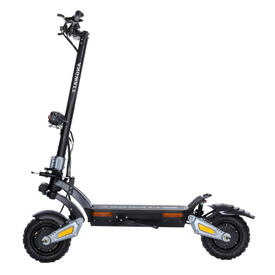 ANGWATT X1 MAX Electric Scooter 72V 28.6Ah 8000W (2*4000W) Dual Motor Top Speed 25KM/H 11inch Tubeless Tires, Steering Damper 85-115km Mileage 200kg Max Load