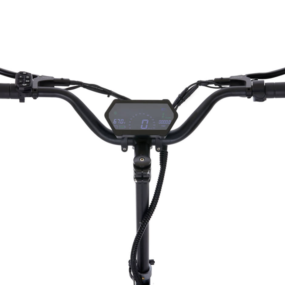 ANGWATT T1 3.0 Off-Road Electric Scooter 60V 6000W (2*3000W) Dual Motor 11inch Steering Damper, 80-105km Mileage 200kg Max Load
