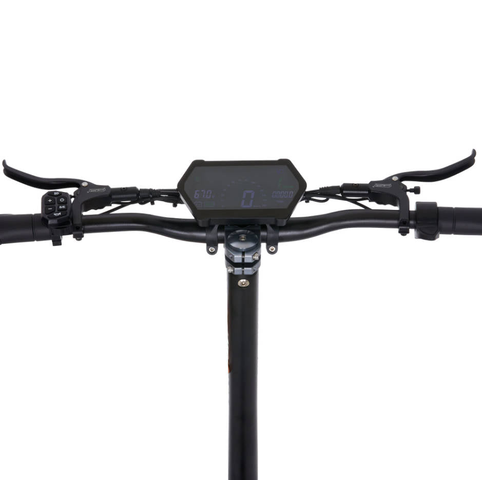 ANGWATT X1 2.0 Electric Scooter 60V 22.5Ah 3600W (2*1800W) Dual Motor 10-Inch Tubeless Tire, 65-85KM Mileage 200kg Max Load